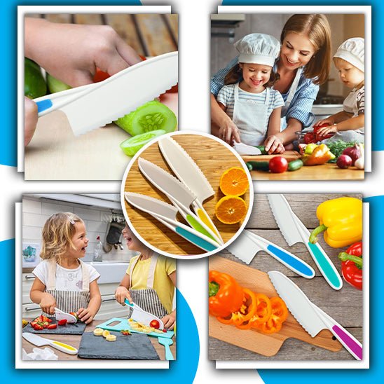 Couteaux et set de cuisine pour enfant ⏐ KidSafe™ - Nath & Sam